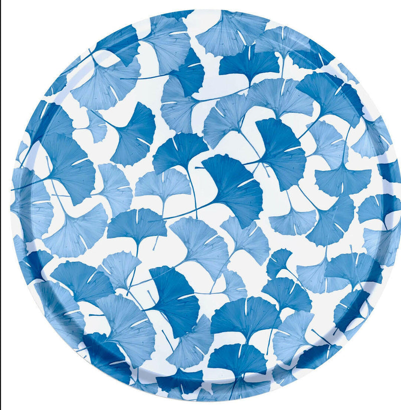 Tisch New York | Powder Blue Gingko Tray.