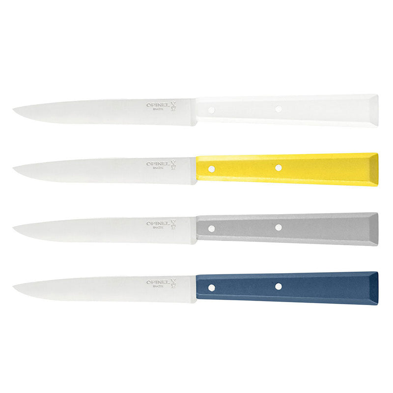 Opinel | Bon Appétit No.125 Steak & Table Knives Sets, Olivewood