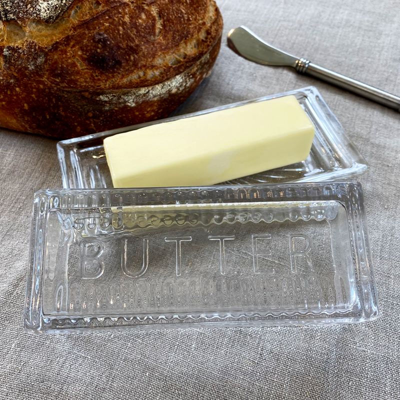 Earth & Nest | Glass Butter Dish