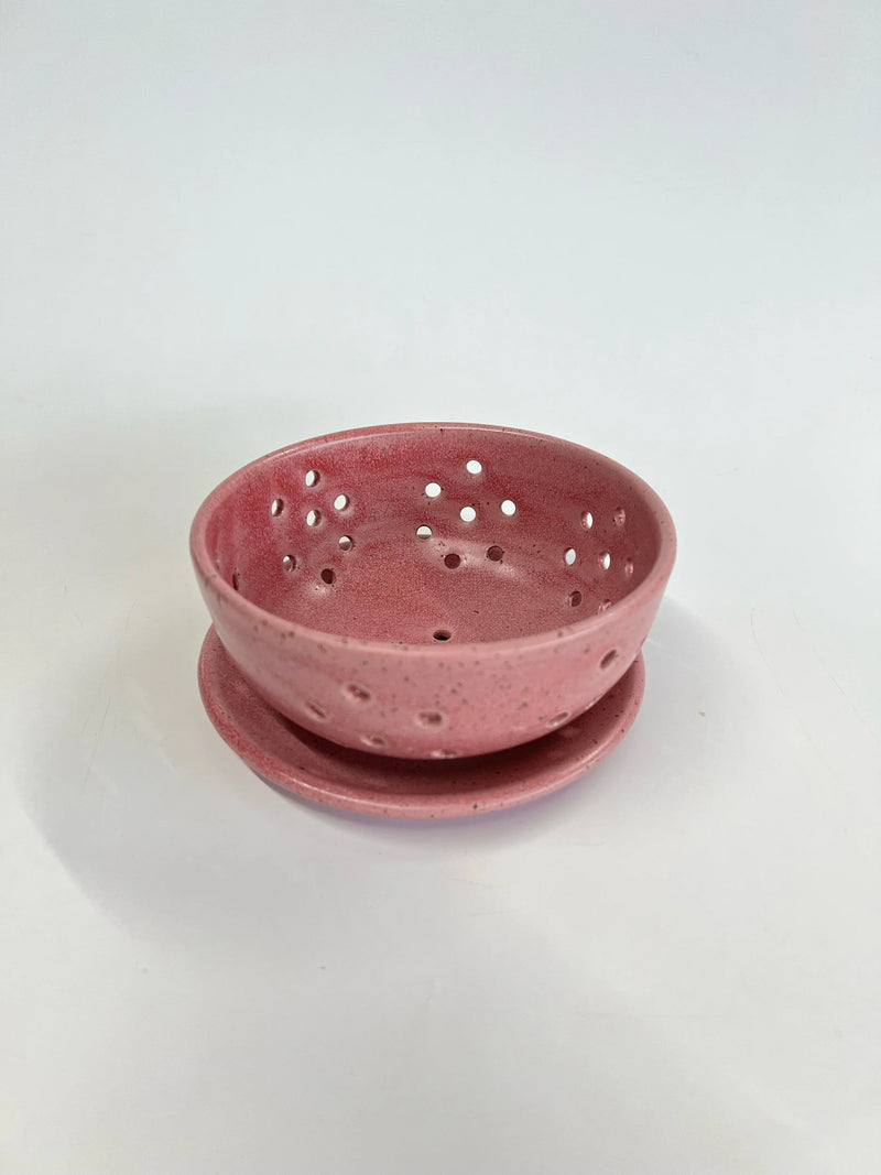 RachaelPots | Small Berry Bowl With Dish, Light Blue