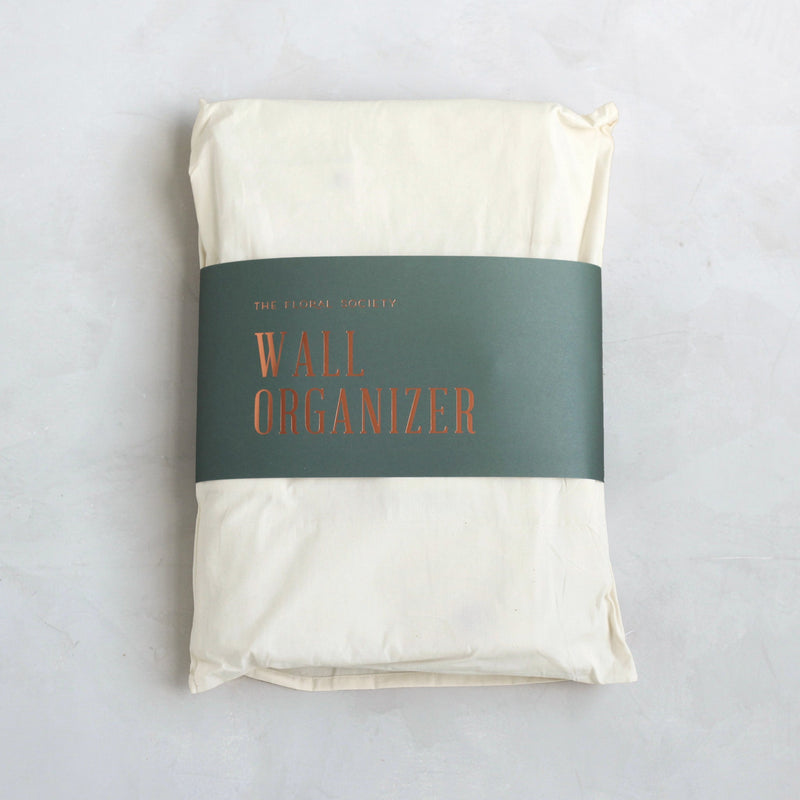 The Floral Society | Canvas Wall Organizer