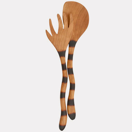 Jonathan's Spoons | Cat Tail® Collection - Stirring Paddle - 12 crafted from cherry wood, showcasing a smooth, durable design, perfect for versatile kitchen use.