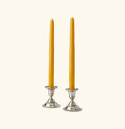 Match | Italian Pewter Martina Pewter Candlesticks.