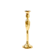 SIr|Madam Georgian Candlestick No. 1, Brass, displayed elegantly upright, exemplifies refined craftsmanship and timeless elegance for sophisticated home décor.