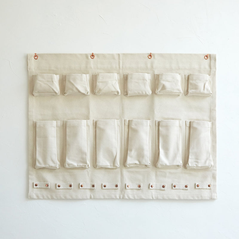 The Floral Society | Canvas Wall Organizer