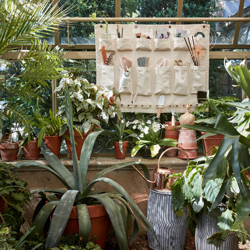 The Floral Society | Canvas Wall Organizer