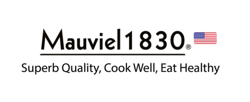 Mauviel | M'Heritage M'200 B 2-Piece Frying Pan Set With Brass Handles