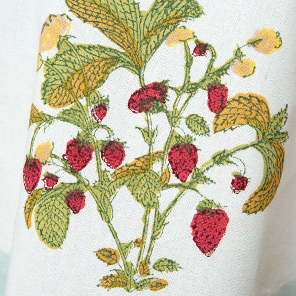 Couleur Nature | Fraises des Tablecloth, Bois Blue