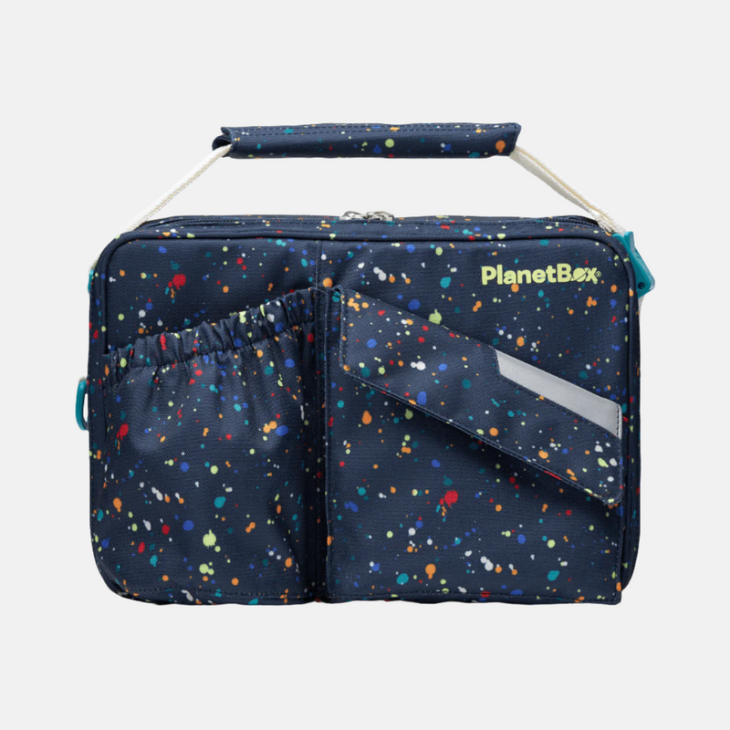 PlanetBox | Rover-Launch Carry Bag - Splatter Paint