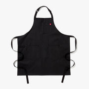 Hedley & Bennett Essential Apron, Caviar Black — front view