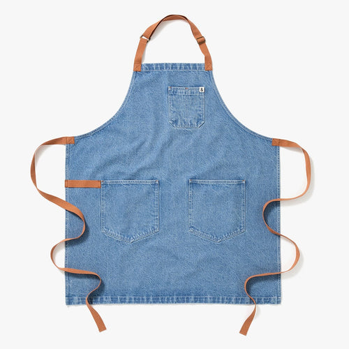 Hedley & Bennett | All Day Crossback Aprons - Denver Brown