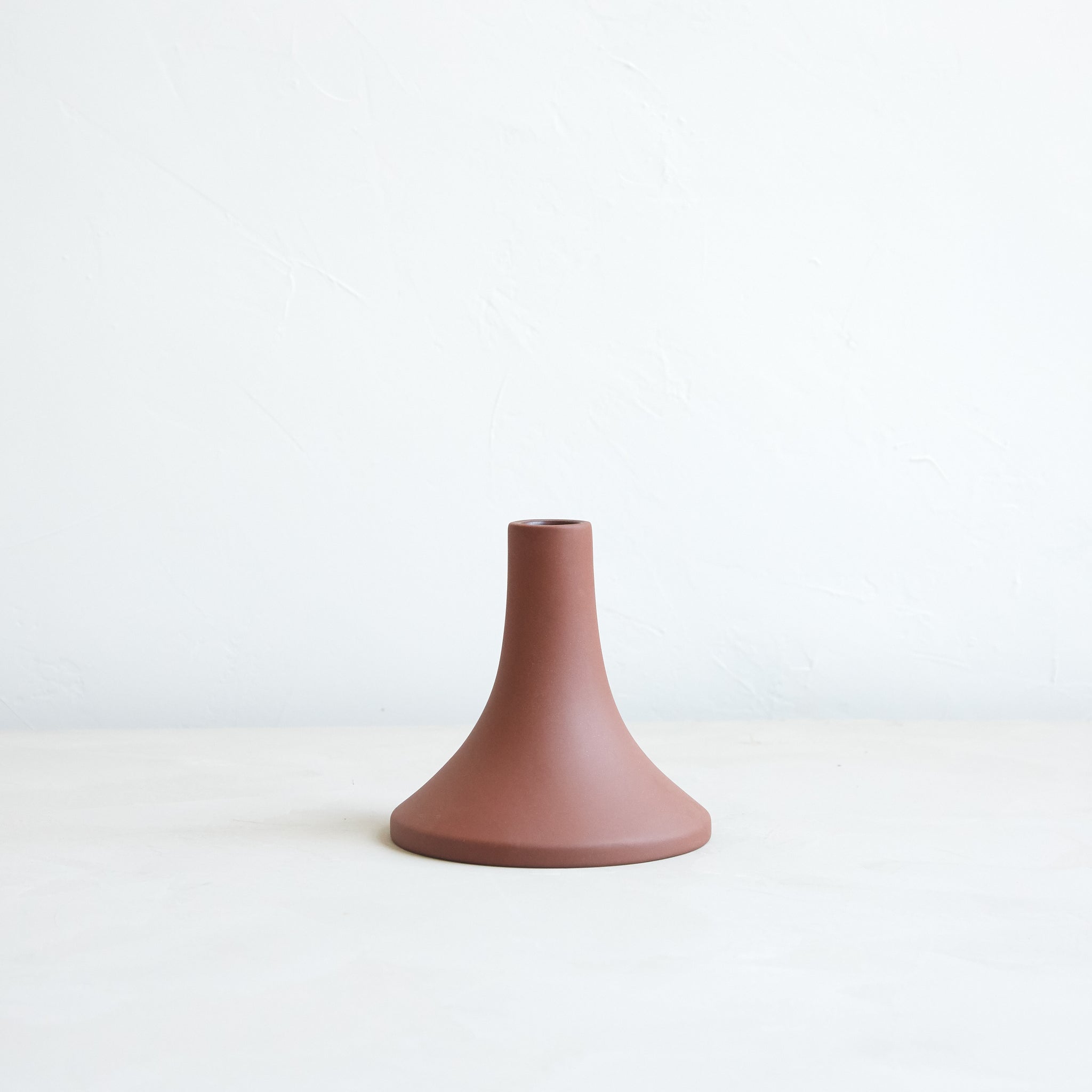 The Floral Society Short Ceramic Grand Taper Candleholder - Thumbnail 4
