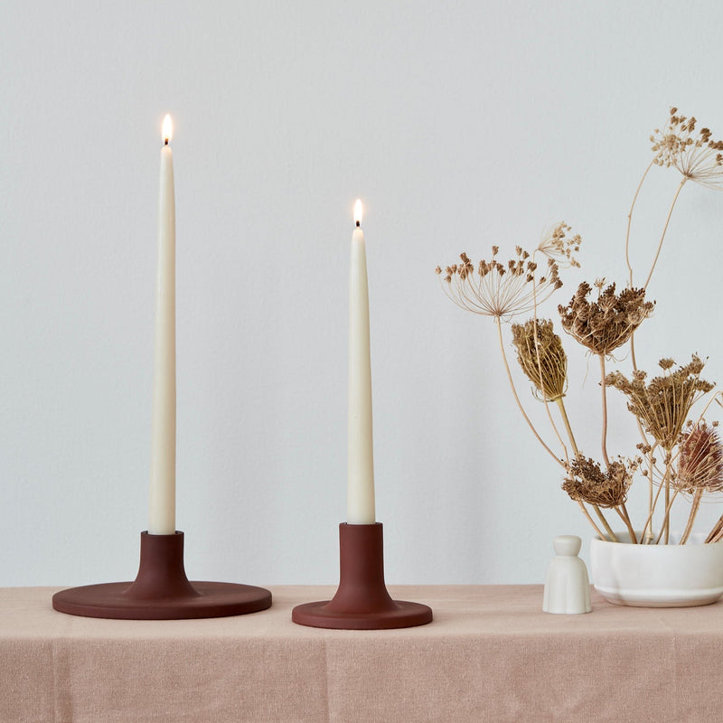 The Floral Society | Candle Holders, Medium, Earth