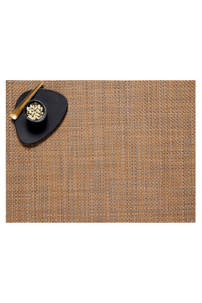 Chilewich | Basketweave Rectangle Placemats - Teak - 14" x 19"