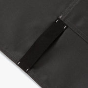 Hedley & Bennett Essential Apron, Charcoal Grey — apron detail