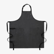 Hedley & Bennett | Essential Aprons - Tahoe Pine: Durable cotton canvas apron with adjustable neck, long waist ties, and ample pockets for versatile kitchen use.