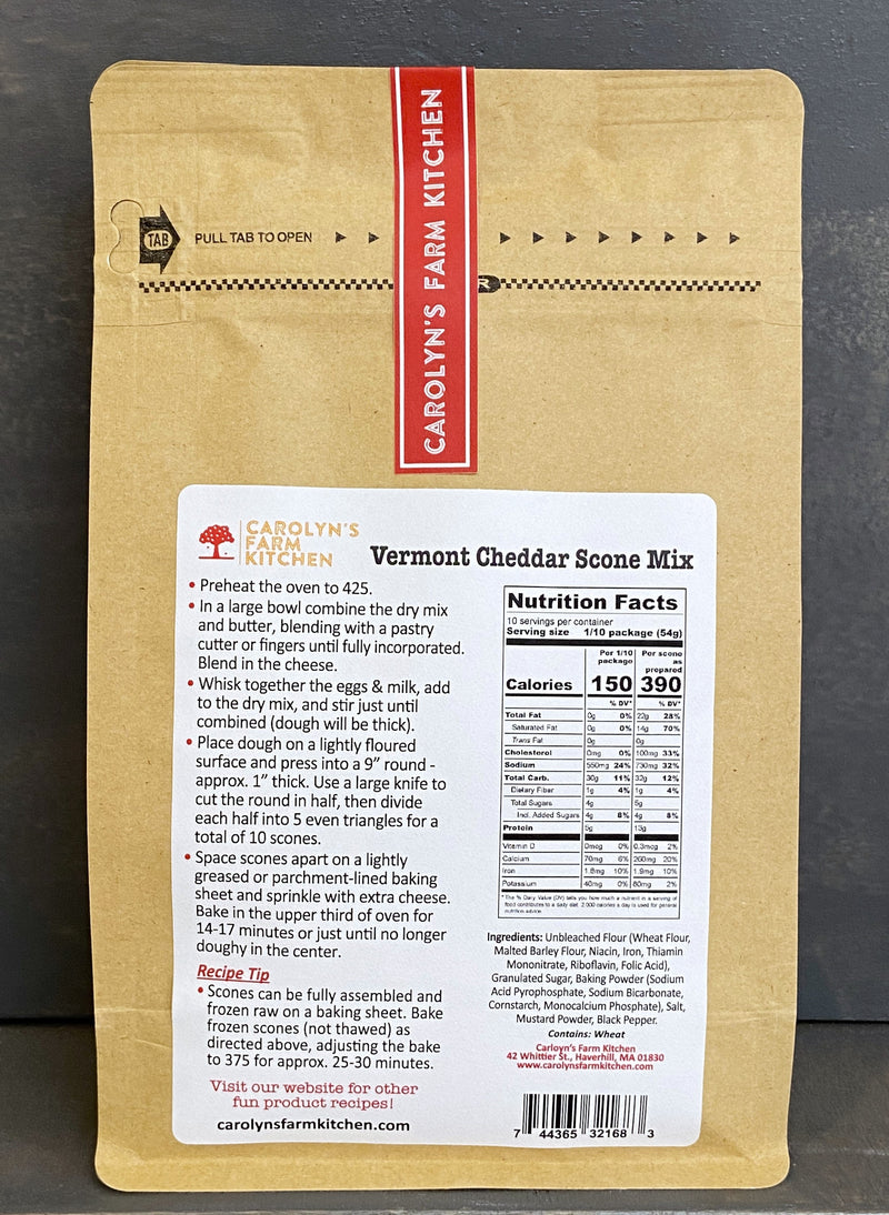 Carolyn's Farm Kitchen | Vermont Cheddar Scone