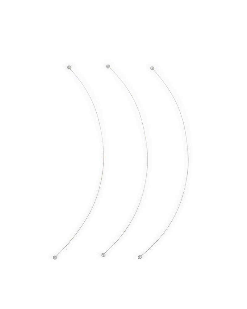 Formaticum | Cheese Cutter Replacement Wires - 9 shown with close-up of wire and silver ball end, designed for precise soft cheese slicing.