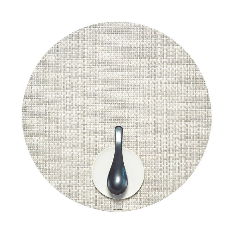 Chilewich | Mini Basketweave Round Placemats - Natural