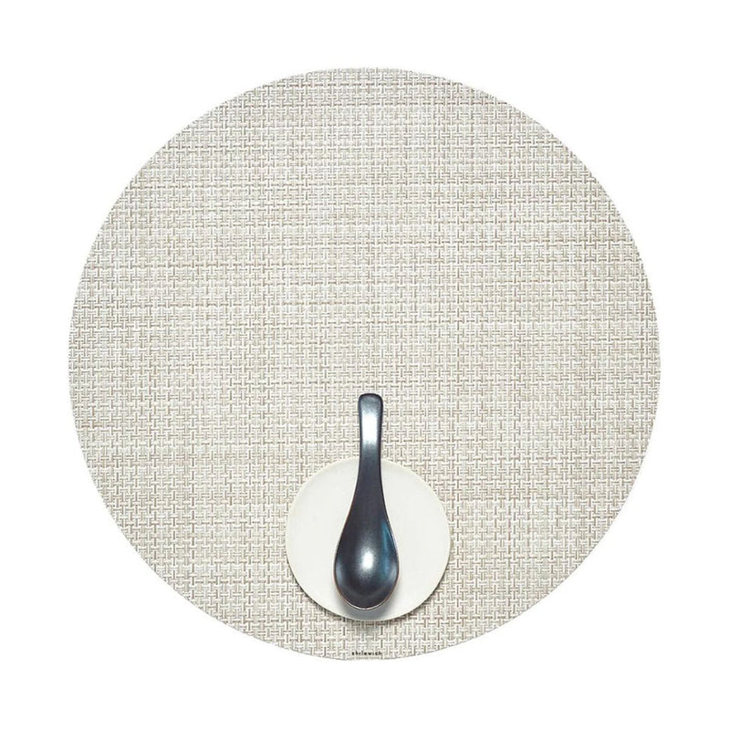 Chilewich | Mini Basketweave Round Placemats - Natural