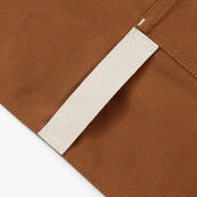 Hedley & Bennett Essential Apron, Cider Brown — apron detail