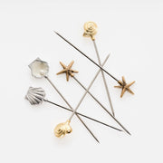 Joanna Buchanan | Cocktail Picks - Bee, featuring intricate star-shaped and spiral designs, ideal for elevating barware collections at Athens Cooks.