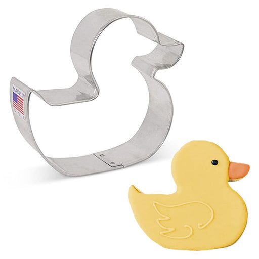 Ann Clark | Cookie Cutters - Rubber Ducky: A duck-shaped cookie cutter designed for creative baking projects, enhancing kitchen experiences for home bakers and professionals.
