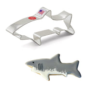 Ann Clark Shark cookie cutter from America's largest manufacturer, ideal for ocean-themed baking, enhancing creativity for home and professional bakers.