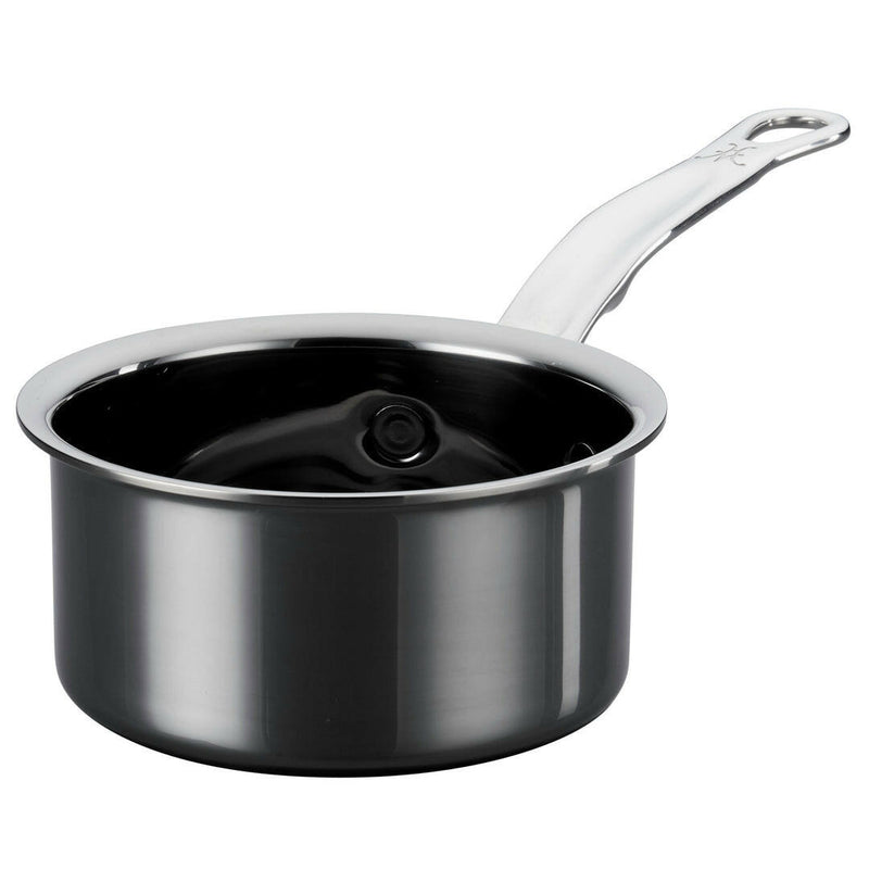 Hestan NanoBond | Cookware - 5qt Essential Pan + Lid, featuring a durable titanium-reinforced surface and ergonomic handle, ideal for professional and home chefs at Athens Cooks.