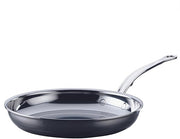 Hestan NanoBond | Cookware - 11 Titanium Skillet with long handle, riveted construction, showcasing its durable, scratch-resistant titanium nano-layered stainless-steel surface, ideal for professional cooking.