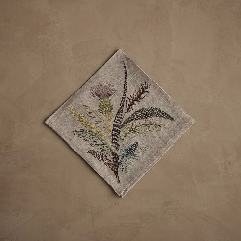 Coral & Tusk | Thistle Dinner Napkin