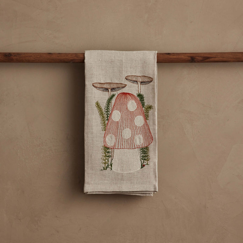 Coral & Tusk | Mushroom Tea Towel