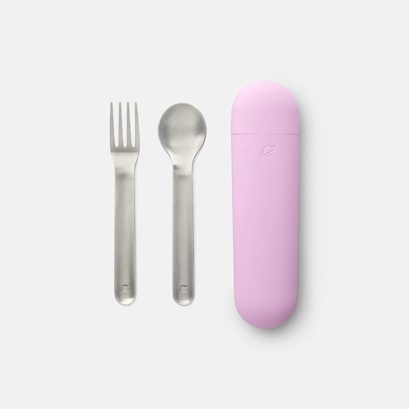 PlanetBox | Dig In Utensil Set, Orchid