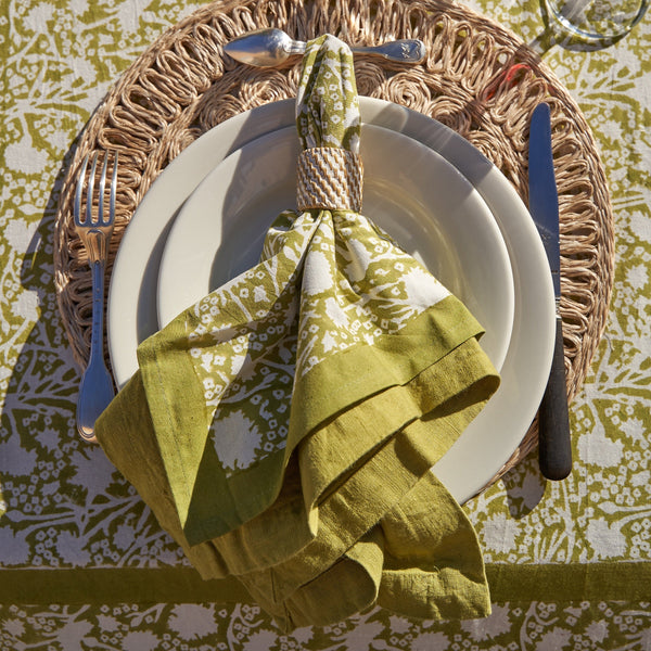 Couleur Nature | Everyday Napkins, Granny Smith, Set of 4