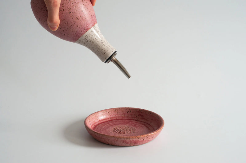 RachaelPots | Garlic Scraper, Dark Blue
