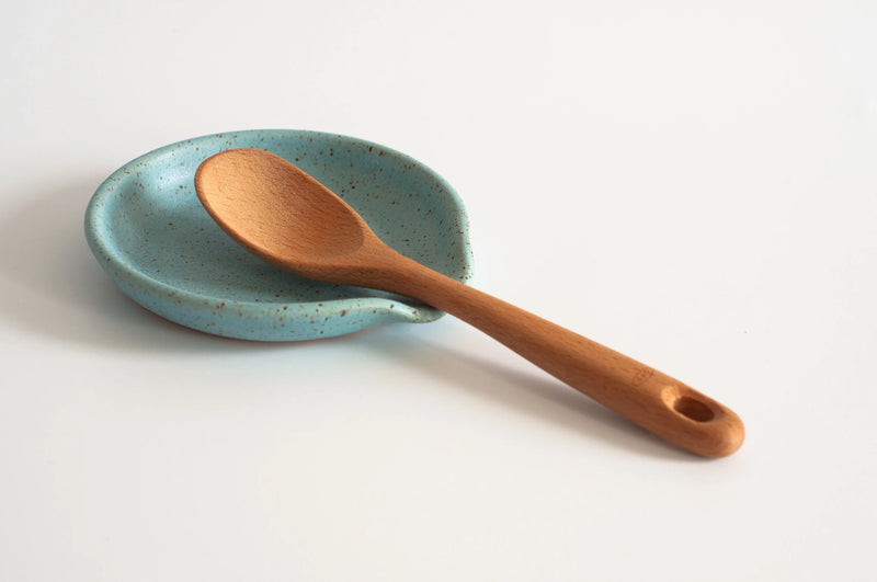 RachaelPots | Spoon Rest, Nude-Light Blue
