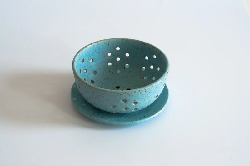 RachaelPots | Small Berry Bowl With Dish, Coral