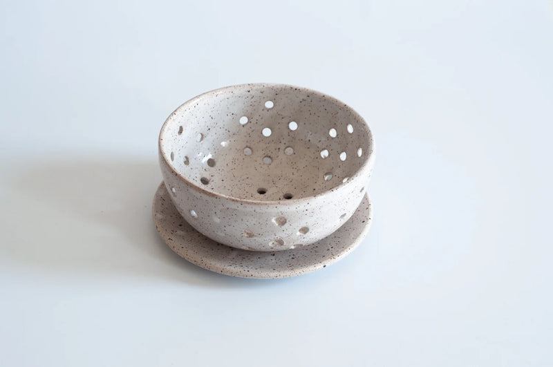 RachaelPots | Small Berry Bowl With Dish, Coral