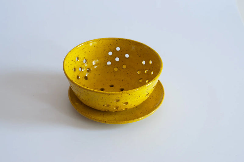 RachaelPots | Small Berry Bowl With Dish, Coral