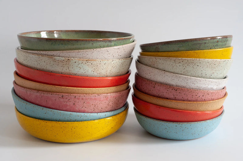 RachaelPots | Large Pasta Bowl, Nude/White