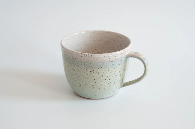 RachaelPots | Jumbo Mug, Nude/Light Blue