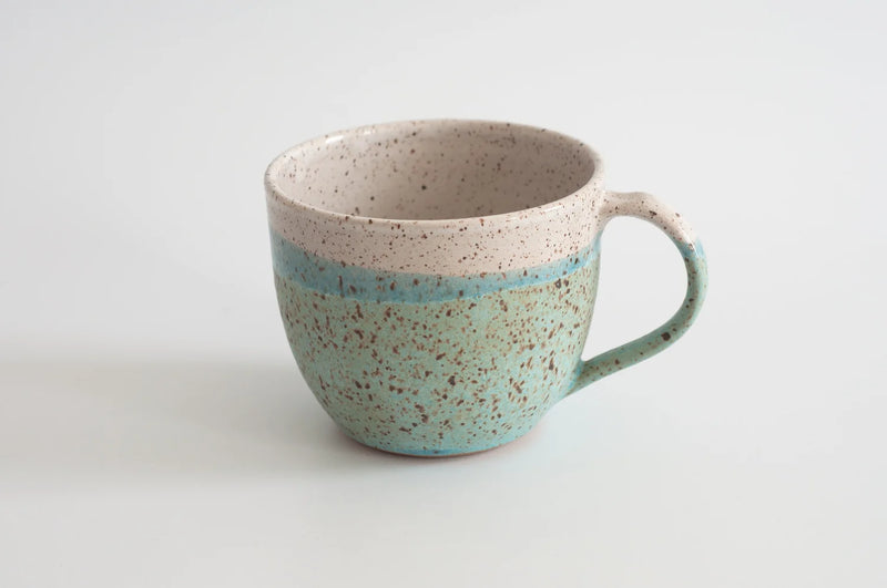 RachaelPots | Jumbo Mug, Nude/Light Blue