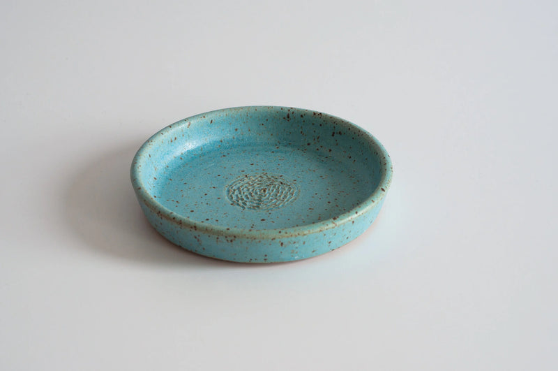 RachaelPots | Garlic Scraper, Dark Blue