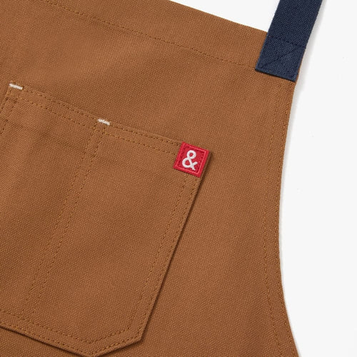 Hedley & Bennett | All Day Crossback Aprons - Denver Brown