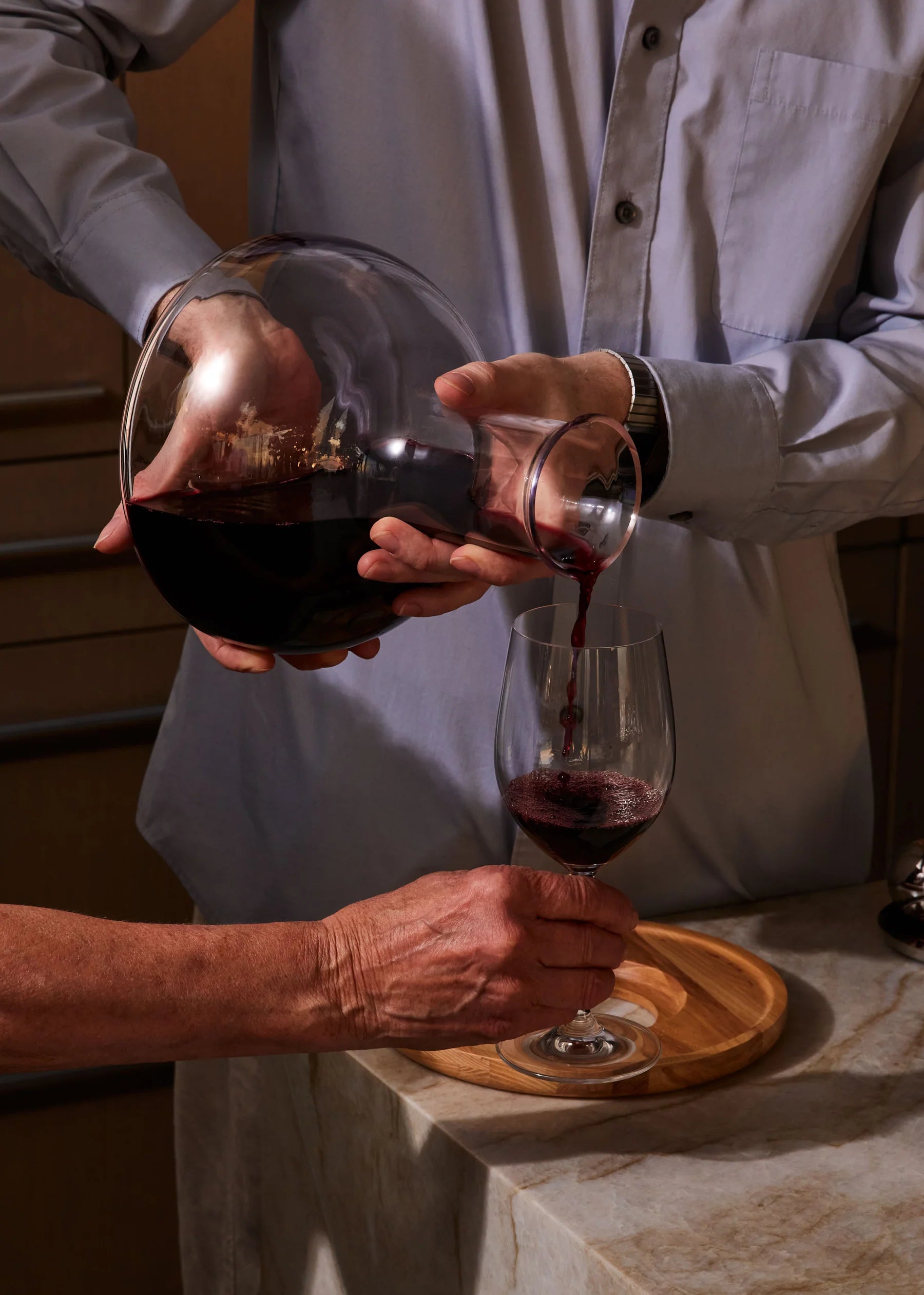 Holcomb Birdie Wine Decanter - Thumbnail 2