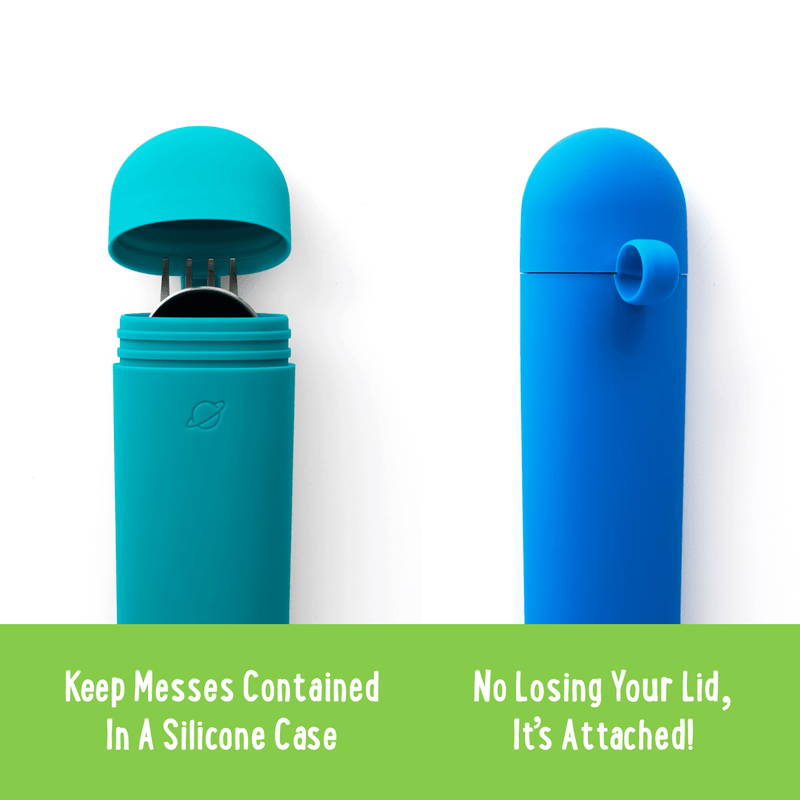 PlanetBox | Dig In Utensil Set, Ocean