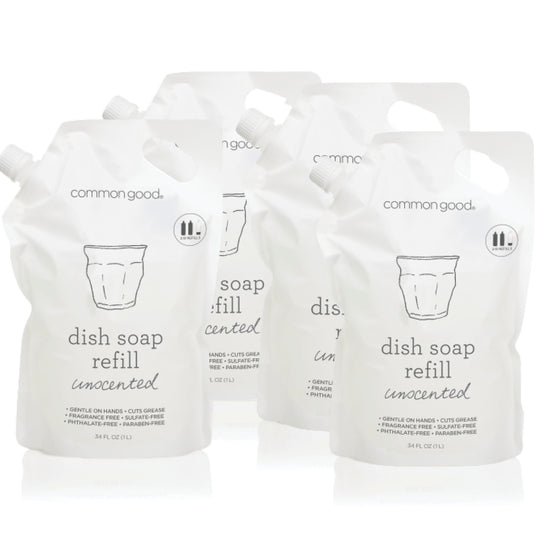 Common Good | Dish Soap Refill Pouch, Bergamot