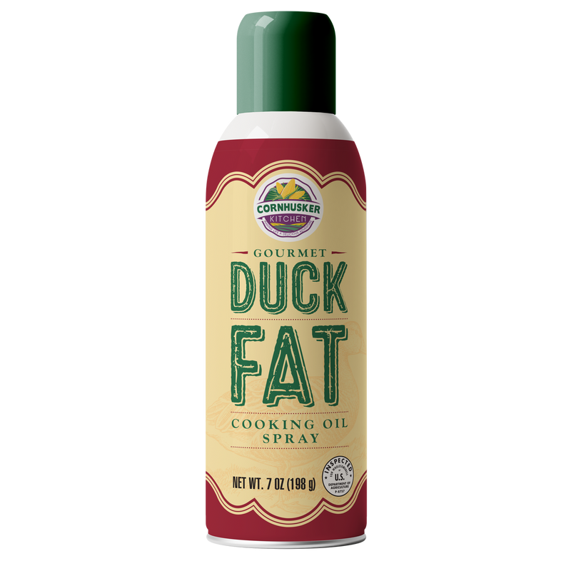 Cornhusker Kitchen Duck Fat Spray | Gourmet Duck Fat Cooking Oil Spray