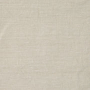 Close-up of Caravan Home 21 x 21 Stone Everyday Napkins, showcasing the linen's rich texture and mitered corners, highlighting its refined craftsmanship.