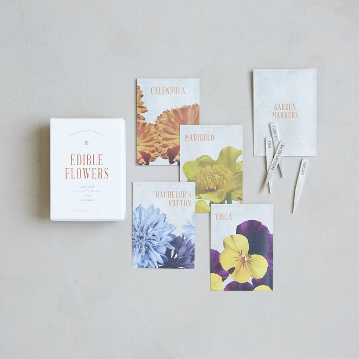 The Floral Society | Edible Flower Seed Kit